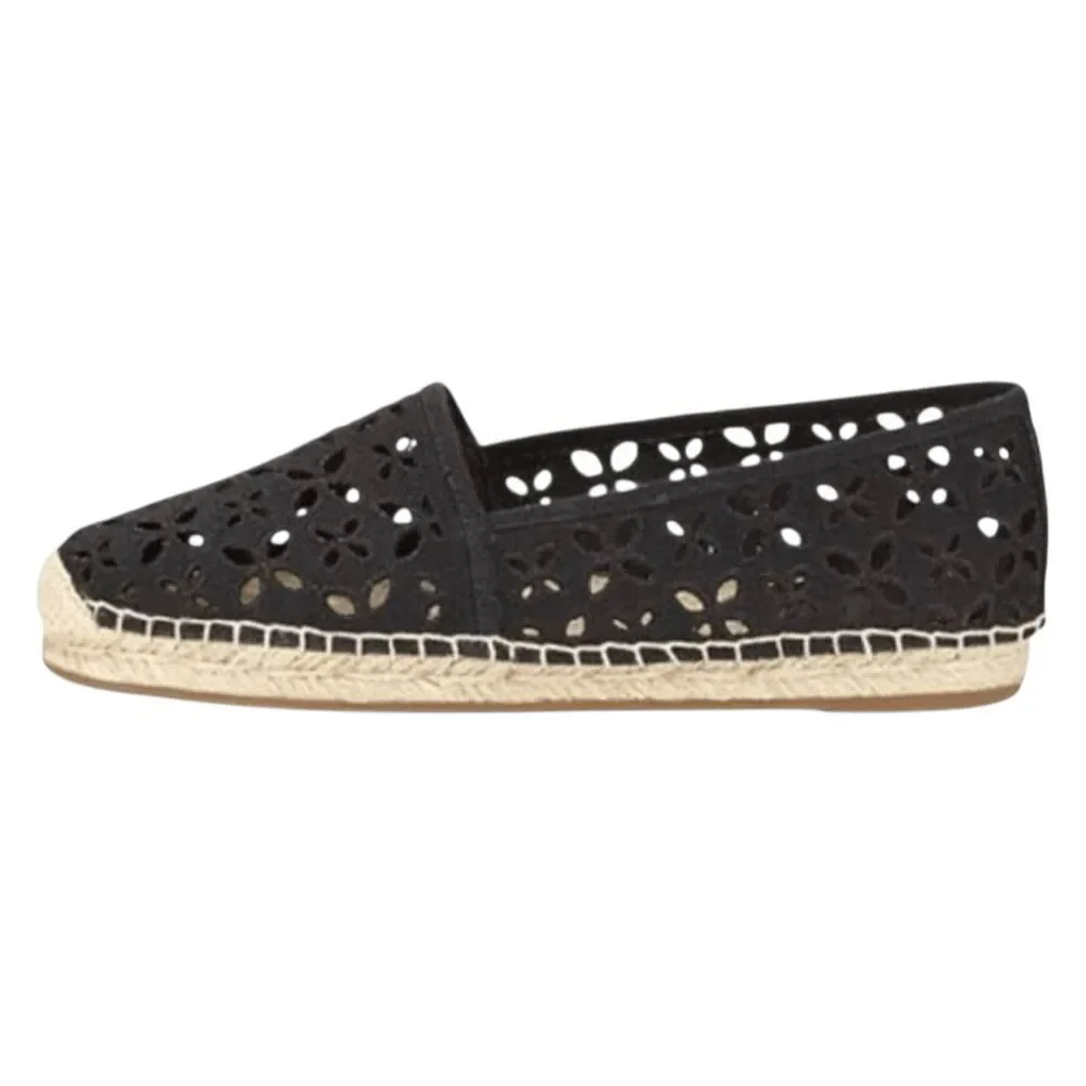 MICHAEL KORS Darci Cutout Eyelet Slip-On Espadrille Size 8.5